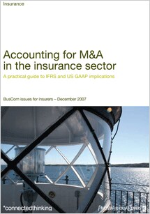 Accounting for M&A in the insurance sector
