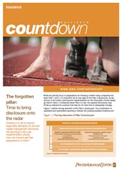 Countdown to Solvency II: The forgotten pillar