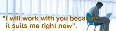 I will work with you 
