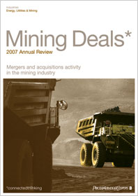 Mining Deals 2007