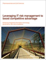 Leveraging IT risk management to boost competitive advantage 