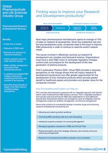 Finding ways to improve your Research and Development productivity