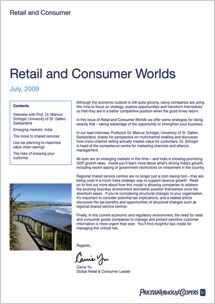 Retail and Consumer Worlds: July 2009