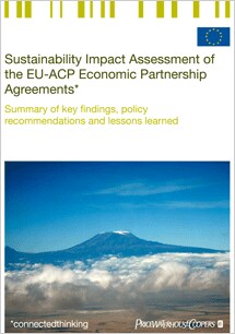 PricewaterhouseCoopers assessment of Economic Partnership Agreements between EU and ACP