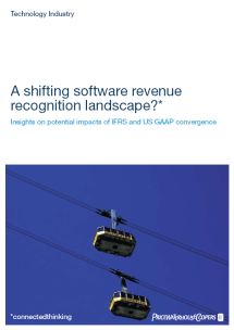A shifting software revenue recognition landscape?