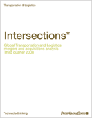 Intersections: Global transportation and logistics mergers and acquisitions analysis; Third quarter 2008