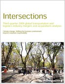 Global transportation and logistics M&A analysis: Q3 2009