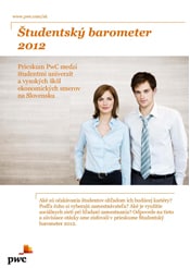 PwC: Študentský barometer 2012
