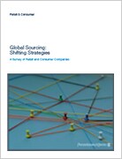 Global sourcing: shifting strategies - A survey of retail and consumer companies