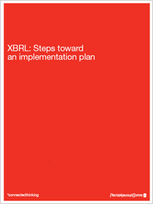 XBRL: Steps toward an implementation plan