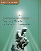 Emerging trends in corporate governance