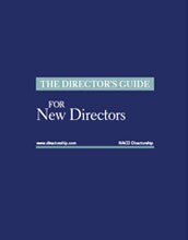 Boardroom guide for new directors