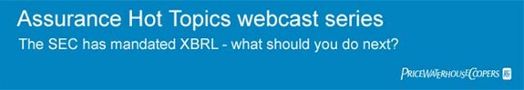 XBRL webcast