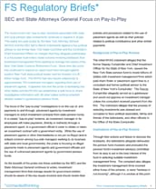 Regulatory brief