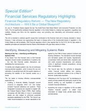 Financial regulatory reform - The new regulatory architecture - Will it be a global blueprint?