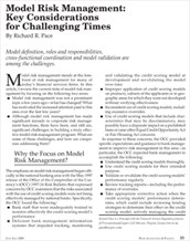 The state of model risk management