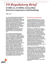 G-SIIs vs. G-SIFIs: Lines blur between insurance and banking