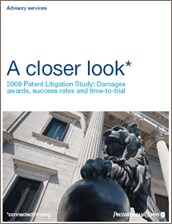 2008 patent litigation study