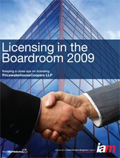 Licensing in the boardroom 2009