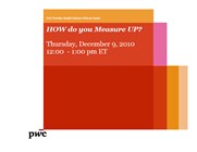 How do you measure up?
