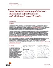 Pharma and Life Sciences Tax News: Vol: 12, No. 1