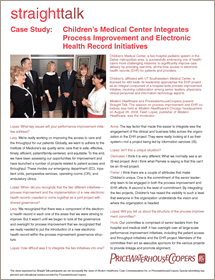 Case study: Children's Medical Center