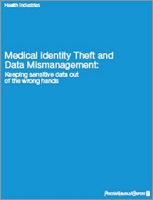 Medical identity theft and data mismanagement