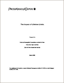 The impact of lifetime limits