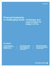 Financial leadership in challenging times