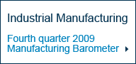 Manufacturing Barometer: Fourth quarter 2009