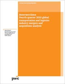 Intersections: Second-quarter 2011 transportation and logistics industry mergers and acquisitions analysis