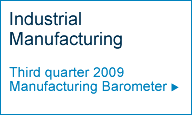 Industrial Manufacturing Third quarter 2009 Manufacturing Barometer 