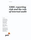 XBRL reporting risk and the role of internal audit