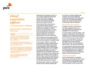 Cloud computing and the role of the CEO
