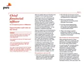 Cloud computing and the role of the CFO