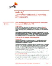 Subscribe to IFRS First: IFRS updates from PwC