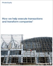 How we help execute transactions and transform companies