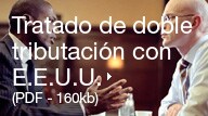 Tratado de doble tributación con E.E.U.U.
