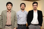 Alvaro Colli, Jefe de Distribución de Edipack; Cristian Labrin, Jefe Supply Chain de Entel y Gonzalo Baez, Subgerente de Logística de Pisco Capel.