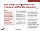10Minutos<br /> Risk ready: New approaches to environmental and social change