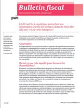 Bulletin fiscal : L’ARC met fin à sa politique permettant aux coentreprises d’avoir des exercices distincts. Quel effet cela aura-t-il sur votre entreprise? (TM No. 2012-15F)