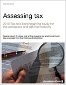 Assessing tax: 2010 Tax rate benchmarking study for the aerospace and defence industry