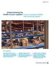 Automotive Suppliers and Working Capital
