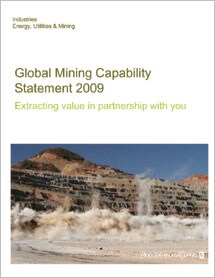 Global mining capability statement 2009