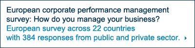 European Corporate Performance Management Survey