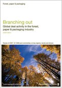 Branching out: Global deal activity in the forest, paper & packaging industry: 2008 edition