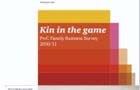 Kin in the Game:  2010/2011 Family Business Survey