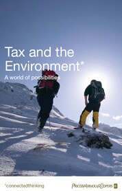 Tax and the environment: A world of possibilities