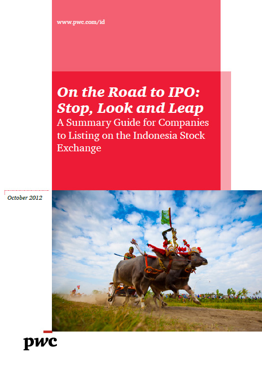 On the Road to IPO: Stop, Look and Leap