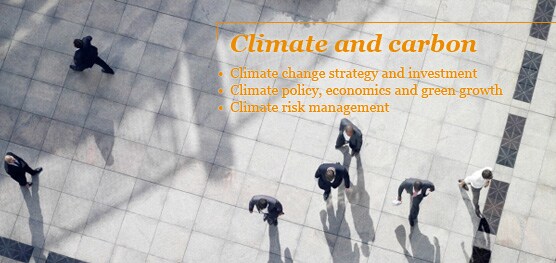 Climate and carbon
